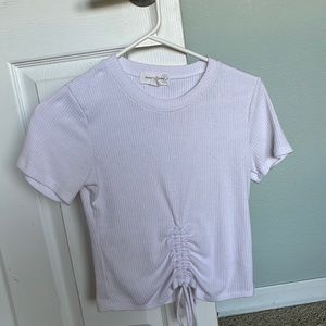 White treasure and bond tie xs shirt